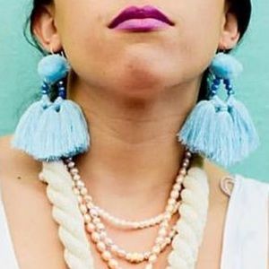 Mexican Handmade Tassel Earring